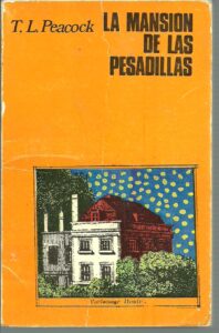 Portada LA MANSION DE LAS PESADILLAS - T. L. PEACOCK - FERMA