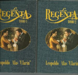 Portada LA REGENTA. TOMO I Y II - LEOPOLDO ALAS CLARIN - EDICOMUNICACION