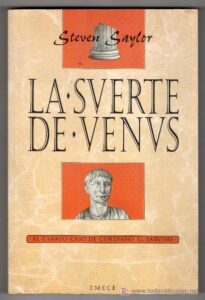 Portada LA SUERTE DE VENUS - STEVEN SAYLOR - EMECE
