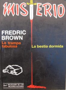 Portada LA TRAMPA FABULOSA / LA BESTIA DORMIDA - FREDERICK BROWN - AVESTA