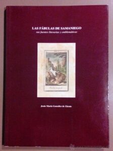 Portada LAS FABULAS DE SAMANIEGO - JESUS MARIA GONZALEZ DE ZARATE - AYUNTAMIENTO DE LAGUARDIA