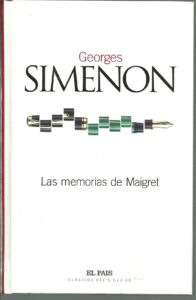 Portada LAS MEMORIAS DE MAIGRET - GEORGES SIMENON - EL PAIS