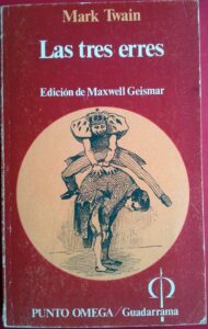 Portada LAS TRES ERRES - MARK TWAIN - GUADARRAMA