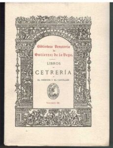 Portada LIBROS DE CETRERIA. VOLUMEN III - EL PRINCIPE Y EL CANCILLER - BIBLIOTECA VENATORIA DE GUTIERREZ DE LA VEGA