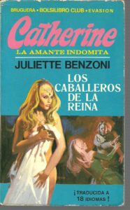 Portada LOS CABALLEROS DE LA REINA - JULIETTE BENZONI - BRUGUERA