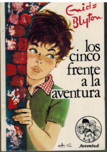 Portada LOS CINCO FRENTE A LA AVENTURA - ENID BLYTON - JUVENTUD