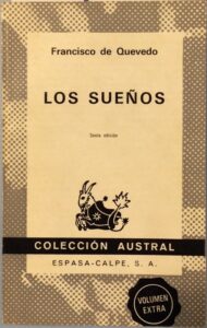 Portada LOS SUEÑOS - FRANCISCO DE QUEVEDO - ESPASA CALPE