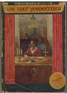 Portada LOS TRES MOSQUETEROS 1 - 4 - ALEJANDRO DUMAS - RIALTO