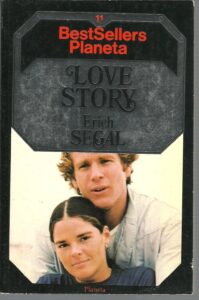 Portada LOVE STORY - ERICH SEGAL - PLANETA