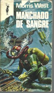 Portada MANCHADO DE SANGRE - MORRIS WEST - PLAZA Y JANES
