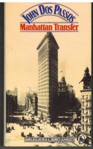 Portada MANHATTAN TRANSFER - JOHN DOS PASSOS - BRUGUERA