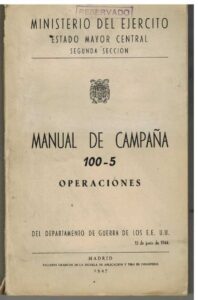 Portada MANUEL DE CAMPAÑA 100 - 5 OPERACIONES  - - -