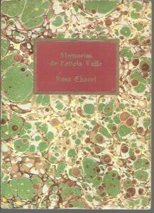Portada MEMORIAS DE LETICIA VALLE - ROSA CHACEL - SAPE
