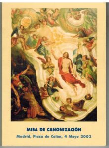 Portada MISA DE CANONIZACION - - -