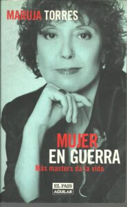 Portada MUJER EN GUERRA - MARUJA TORRES - AGUILAR