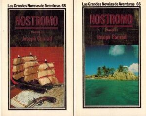 Portada NOSTROMO. TOMO I / II - JOSEPH CONRAD - ORBIS