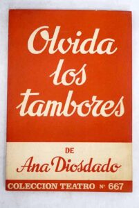 Portada OLVIDA LOS TAMBORES - ANA DIOSDADO - ALFIL