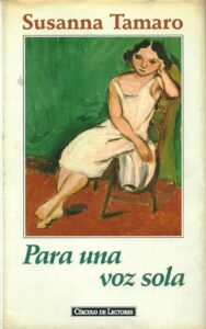 Portada PARA UNA VOZ SOLA - SUSANNA TAMARO - CIRCULO DE LECTORES