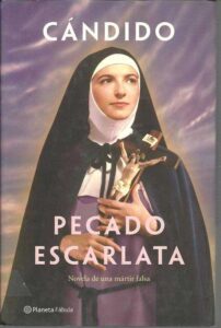 Portada PECADO ESCARLATA - CANDIDO. CARLOS LUIS ALVAREZ - PLANETA