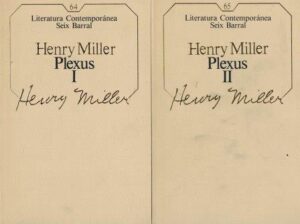 Portada PLEXUS I / II - HENRY MILLER - SEIX BARRAL