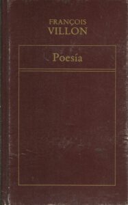 Portada POESIA - FRANCOIS VILLON - ORBIS
