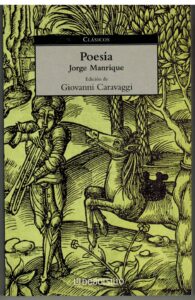 Portada POESIA - JORGE MANRIQUE - DEBOLSILLO