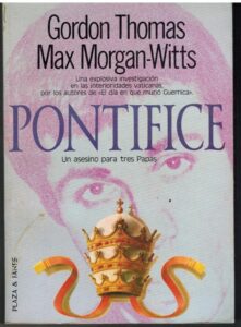 Portada PONTIFICE - GORDON THOMAS - PLAZA Y JANES