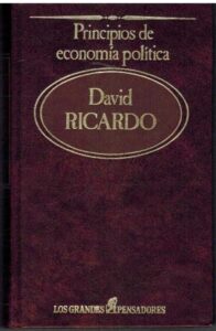 Portada PRINCIPIOS DE ECONOMIA POLITICA - DAVID RICARDO - SARPE