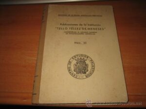 Portada PUBLICACIONES DE LA INSTITUCION TELLO TELLEZ DE MENESES - VARIOS AUTORES - CENTRO DE ESTUDIOS PALENTINOS
