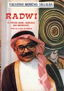 Portada RADWI EL PINTOR ARABE MODERNO MAS IMPORTANTE  - FAUSTINO MORENO VILLALBA -