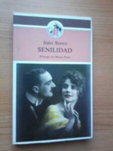 Portada SENILIDAD - ITALO SVEVO - DEL COTAL