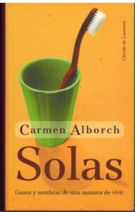 Portada SOLAS  - CARMEN ALBORCH - CIRCULO DE LECTORES