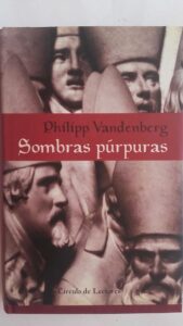 Portada SOMBRAS PURPURAS - PHILIPP VANDENBERG - CIRCULO DE LECTORES