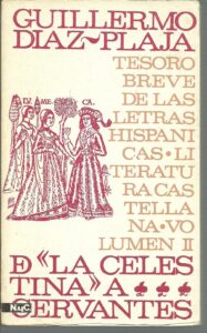 Portada TESORO BREVE DE LAS LETRAS HISPANICAS. VOLUMEN II - GUILLERMO DIAZ-PLAJA - MAGISTERIO ESPAÑOL