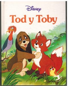 Portada TOD Y TOBY - WALT DISNEY - GAVIOTA