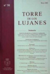 Portada TORRE DE LOS LUJANES - VARIOS AUTORES - REAL SOCIEDAD ECONOMICA MATRITENSE DE AMIGOS DEL P