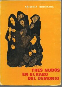 Portada TRES NUDOS EN EL RABO DEL DEMONIO - CRISTINA BERRIATUA -