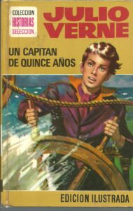 Portada UN CAPITAN DE QUINCE AÑOS - JULIO VERNE - BRUGUERA
