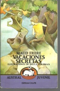 Portada VACACIONES SECRETAS - MAUD FRERE - ESPASA CALPE