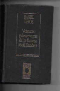 Portada VENTURAS Y DESVENTURAS DE LA FAMOSA MOLL FLANDES - DANIEL DEFOE - ORBIS