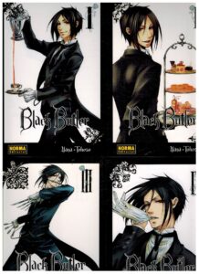 Portada BLACK BUTLER I - IV - YANA TOHOSO - NORMA EDITORIAL