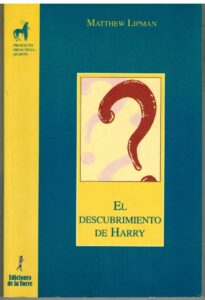 Portada EL DESCUBRIMIENTO DE HARRY - MATTHEW LIPMAN - EDICIONES DE LA TORRE