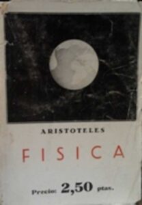 Portada FISICA - ARISTOTELES - BERGUA