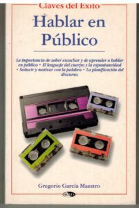 Portada HABLAR EN PUBLICO - GREGORIO GARCIA MAESTRO - AGATA
