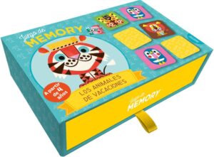 Portada LOS ANIMALES DE VACACIONES. JUEGO DE MEMORY - AA.VV. - AUZOU