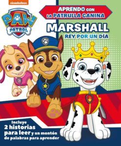 Portada MARSHALL, REY POR UN DÍA - NICKELODEON - BEASCOA
