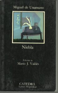 Portada NIEBLA - MIGUEL DE UNAMUNO - CATEDRA
