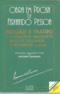 Portada OBRA EM PROSA FICCAO E TEATRO - FERNANDO PESSOA - PUBLICACIONES EUROPA AMERICA
