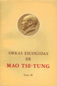 Portada OBRAS ESCOGIDAS DE MAO TSE TUNG. TOMO III - MAO TSE TUNG - EDICIONES LENGUAS ESTRANJERAS
