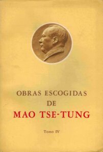 Portada OBRAS ESCOGIDAS DE MAO TSE TUNG. TOMO IV - MAO TSE TUNG - EDICIONES LENGUAS ESTRANJERAS